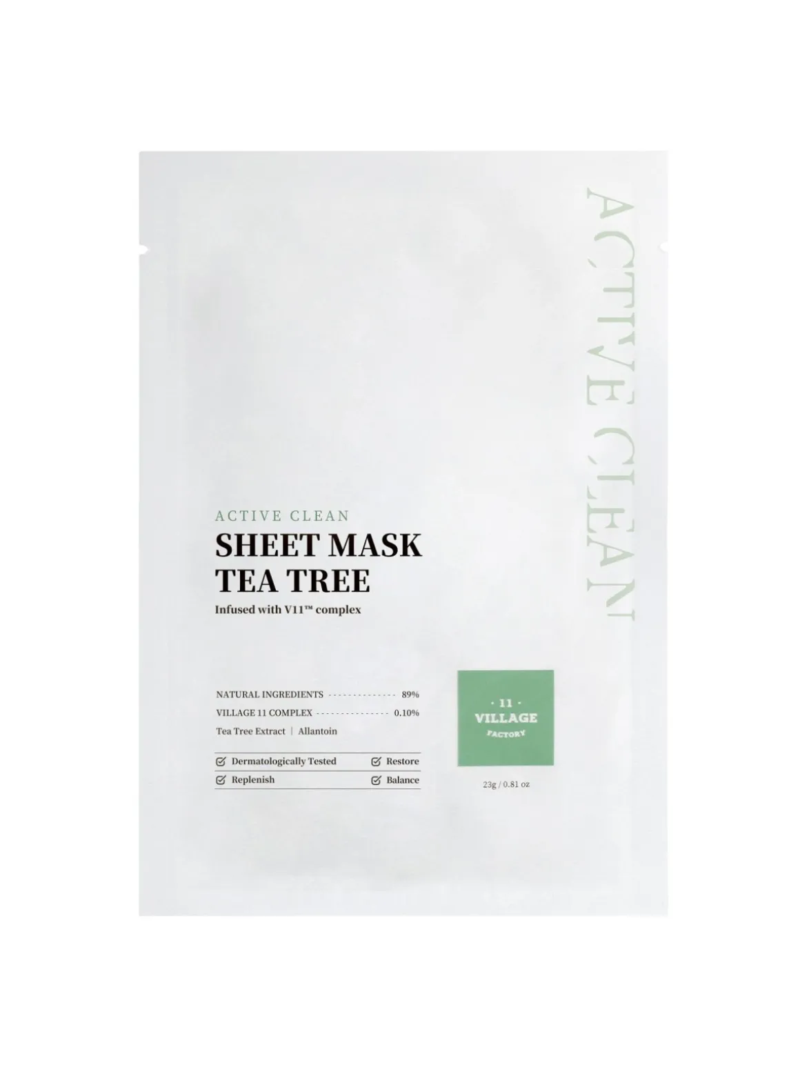 Active Clean Sheet Mask Tea Tree
